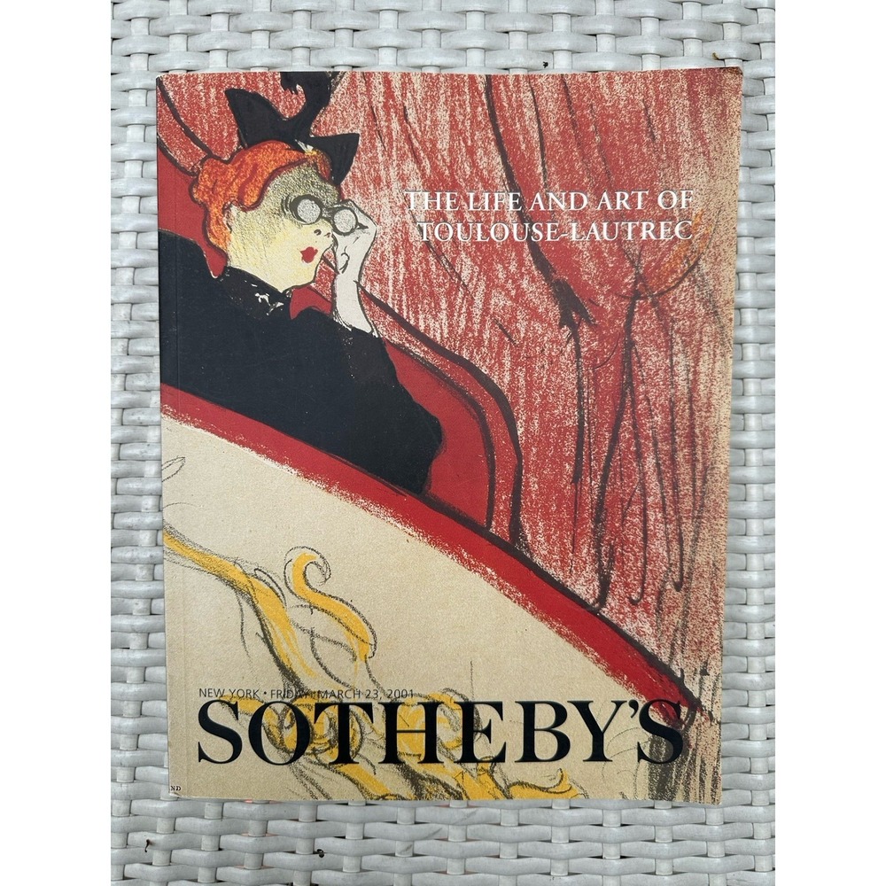 Sotheby's Toulouse-Lautrec Art Auction Catalog 2001